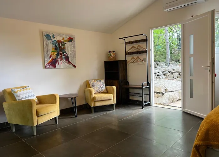 Le Mazet, Studio Avec Terrasse Et Acces Piscine